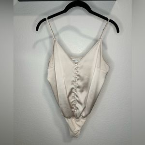 Abercrombie & Fitch Satin Bodysuit